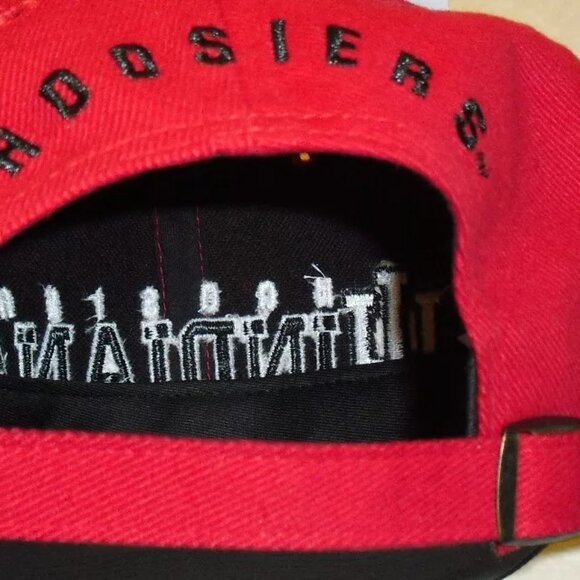 Indiana Hoosiers Vintage 90s Original Mens Adjustable Strapback hat Cap New Ncaa - Picture 4 of 4
